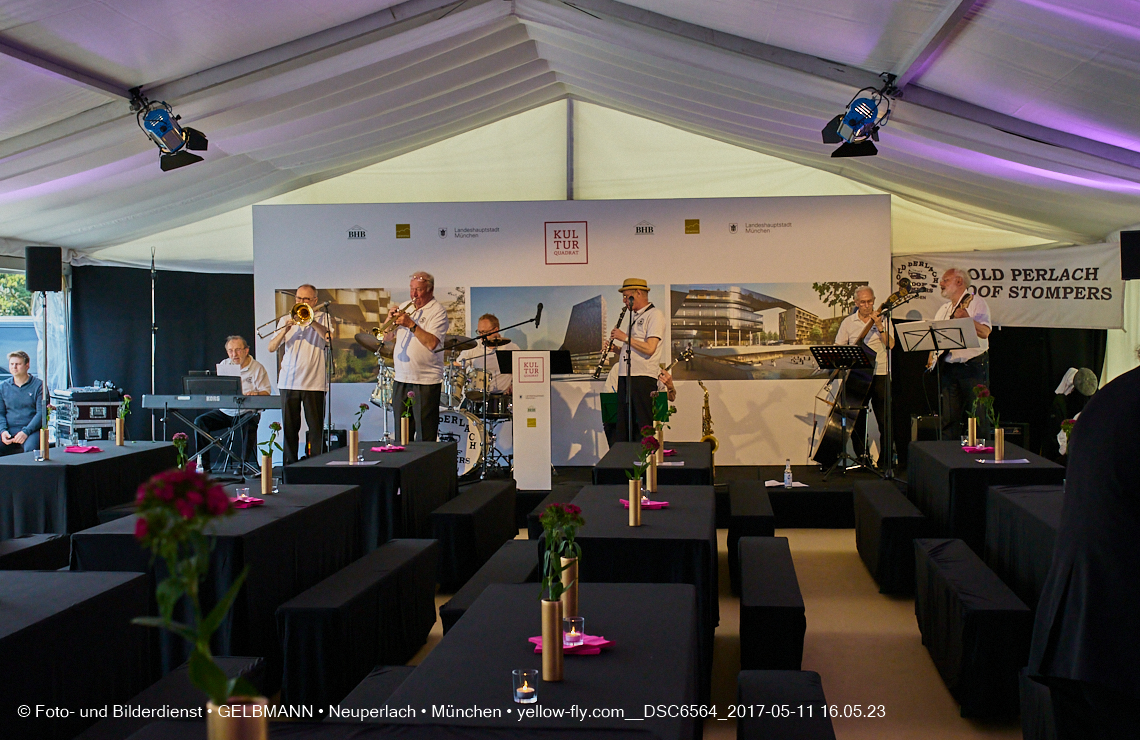 11. Mai 2017 - Grundsteinlegung für die LOGE und dem Kulturquadrat in Neuperlach